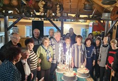 Самодейци от Пиперково Ценово и Белцов отбелязаха своите юбилеи с