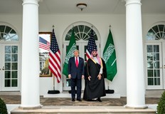 Принц Мохамед бин Салман посети Белия дом за първи път