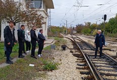 Доц Тончо Балбузанов ръководи учебното посещение на бъдещите транспортни експертиСтуденти