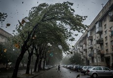 След топлия фьон следва рязко застудяване с дъждОпасно силни ветрове