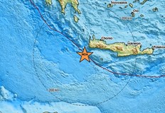 Епицентърът е в морето на дълбочина 48 километраЗеметресение с магнитуд