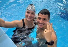 Един отбор Една кауза събра 100 деца в басейн Мадара Изключително