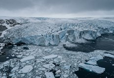 Топенето на Хектория вещае катастрофа за морското равнищеЛедникът Хектория в