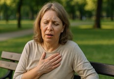 Необичайната умора и задухът са по чести от болката в гърдитеРанните