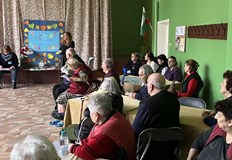 Експертите проведоха среща в Дома за стари хора Възраждане като