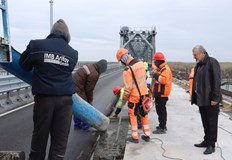 Приключи полагането на 75 тона бетонДейностите по полагането на бетонните