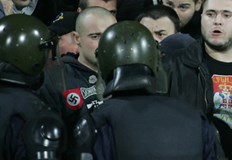 Глобата е заради свастики на мач в Разград фенът отричаРъководството