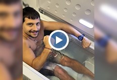 Русенският рекордьор на Гинес плува за мъжкото психично здравеРекордьорът на