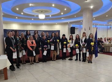 Дамският отбор на ОДМВР - Русе зае първо място в конкурса "Пътен полицай на годината"