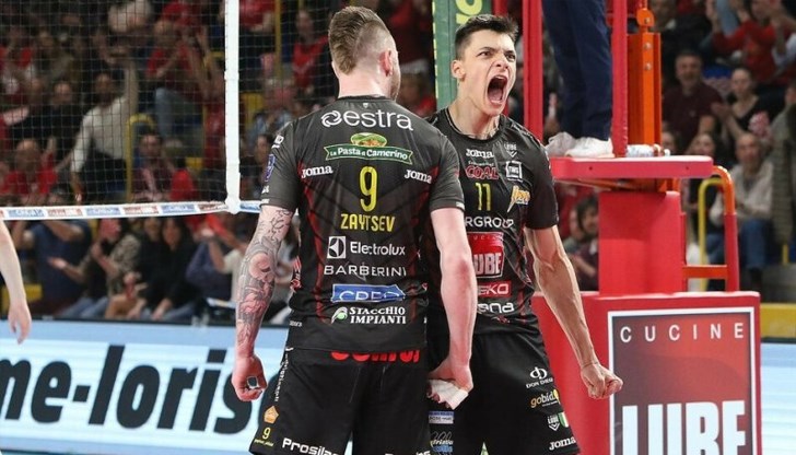 Българският национал стана най-полезен играч с 15 точки, тимът му се изкачи до третото място в Италия