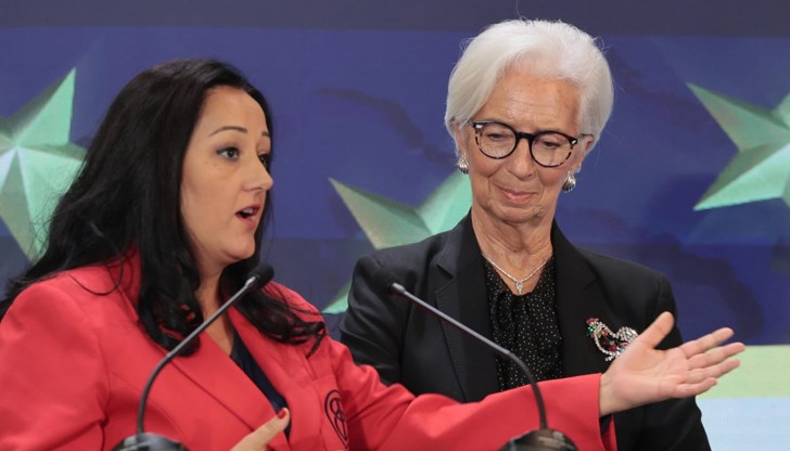 Президентът на ЕЦБ успокои българите за инфлацията след влизането в еврозоната