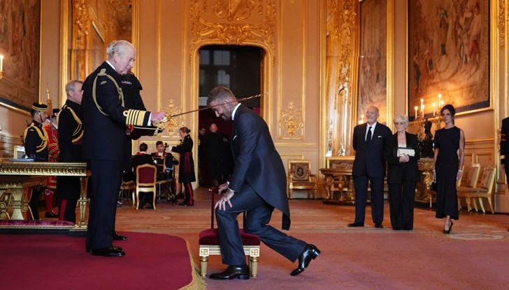 Футболната икона получи званието за принос към обществото