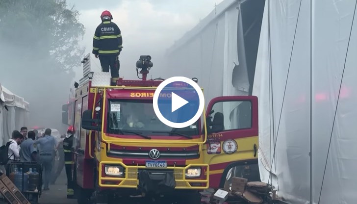 Инцидентът в Бразилия прекъсна преговорите на върха, 21 души са получили медицинска помощ