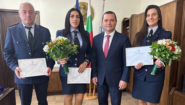 Служителите на ОДМВР – Русе завоюваха призови места в състезания по лична защита и пътен контрол