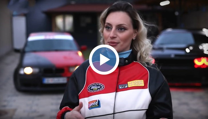 34-годишна жена от Северна Македония доминира в света на дрифта