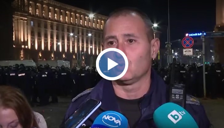 Иван Георгиев докладва за вандализъм и атаки срещу органите на реда