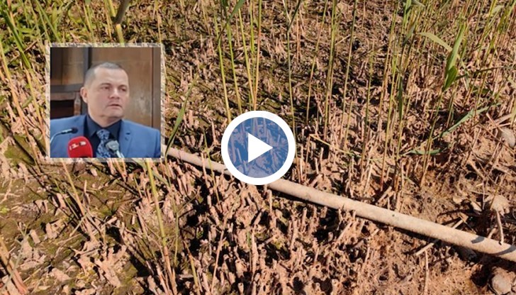 Източването на водата разкри множество тръби от близки къщи, бълващи мръсотии