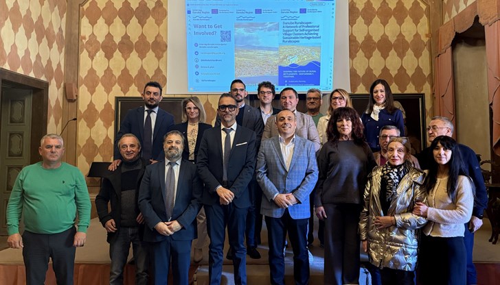 Кметовете на Ветово, Ценово и Тутракан се срещнаха с италиански колеги в замъка Падернелло