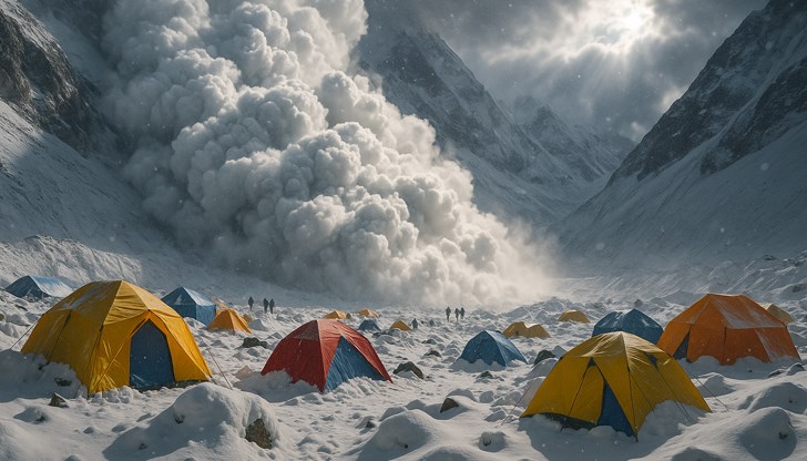Снежната маса помете лагера на връх Ялунг Ри, ранени са още петима души
