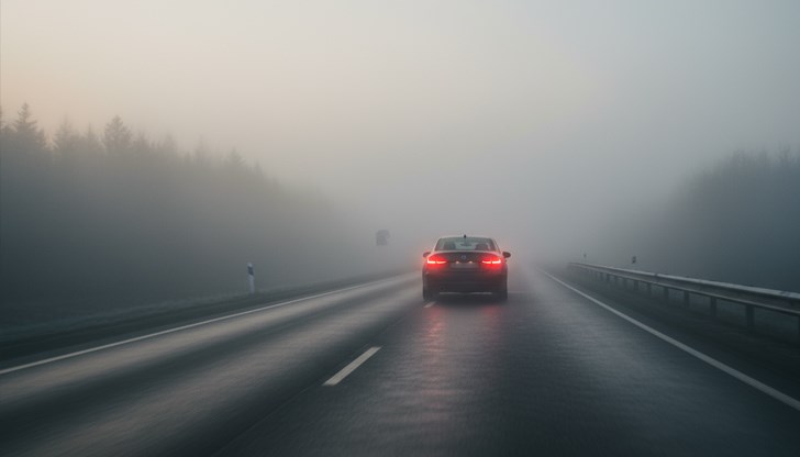 Пътните настилки са предимно сухи, но по усойните места има заледявания Пътните настилки са предимно сухи, но по усойните места има заледявания