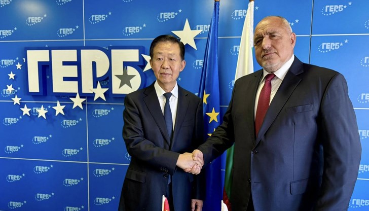 Лидерът на ГЕРБ посрещна заместник-председателя на китайския парламент