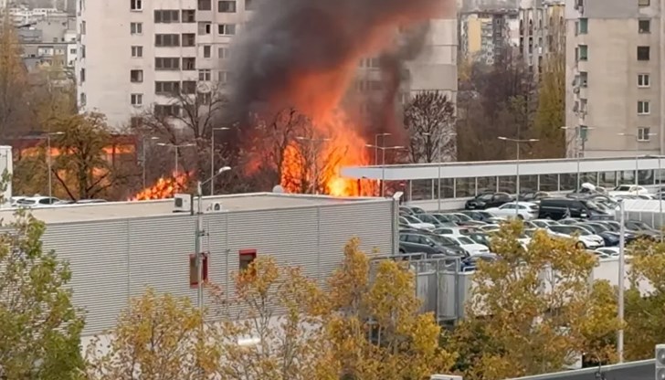 Младежът е запалил отпадъци на улица "Пиротска"