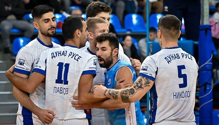 Русенските волейболисти се наложиха над „Славия“ с 3:1 гейма в напрегнат мач от шестия кръг