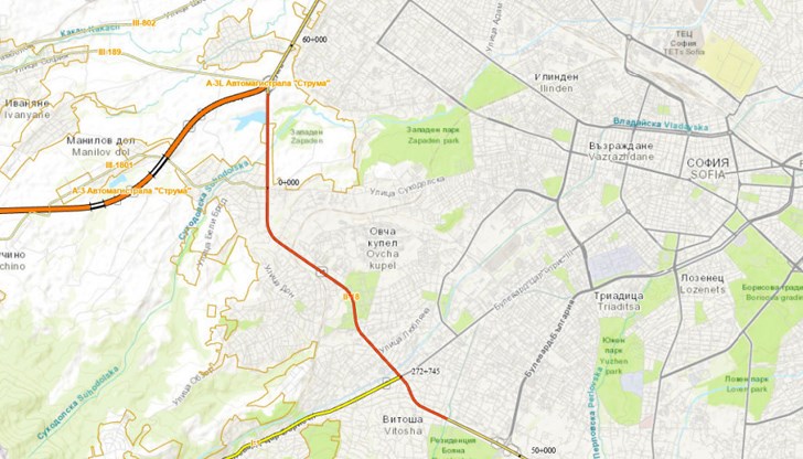 Тунели и естакади ще свързват квартал "Овча купел" с автомагистрала "Струма", а строителството се очаква да започне през 2027 година Тунели и естакади ще свързват квартал "Овча купел" с автомагистрала "Струма", а строителството се очаква да започне през 2027 година