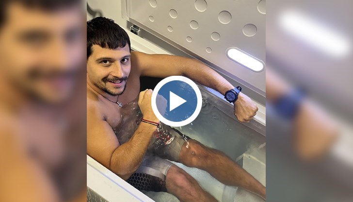 Русенският рекордьор на Гинес плува за мъжкото психично здраве