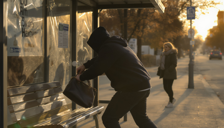 Младеж грабнал чантата на жената и избягал Служители на Първо