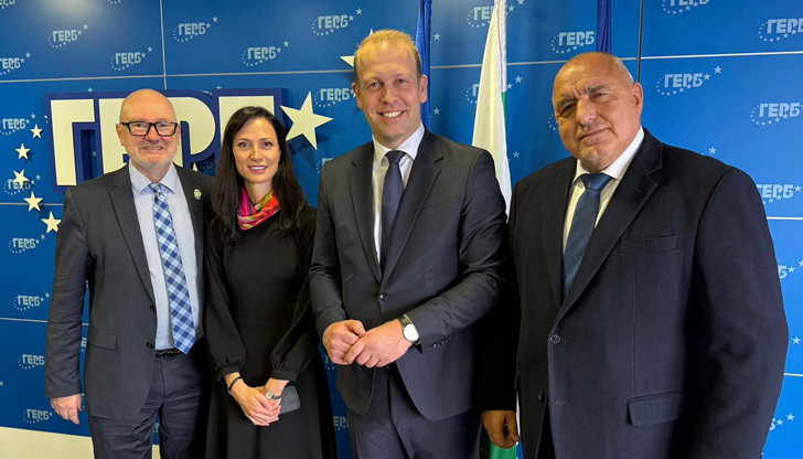 Лидерът на ГЕРБ се срещна с члена на Бундестага Давид