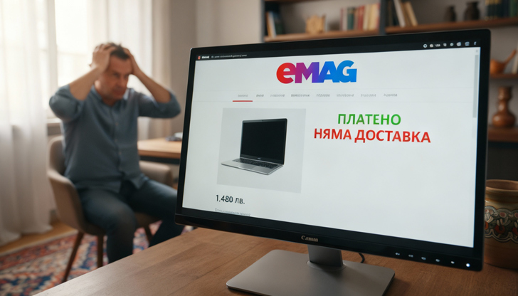 Търговецът саботира доставка на платен лаптоп, за да го продаде