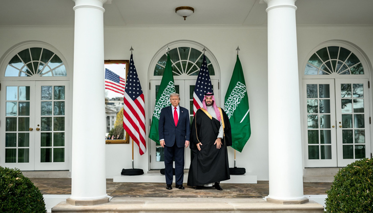 Принц Мохамед бин Салман посети Белия дом за първи път