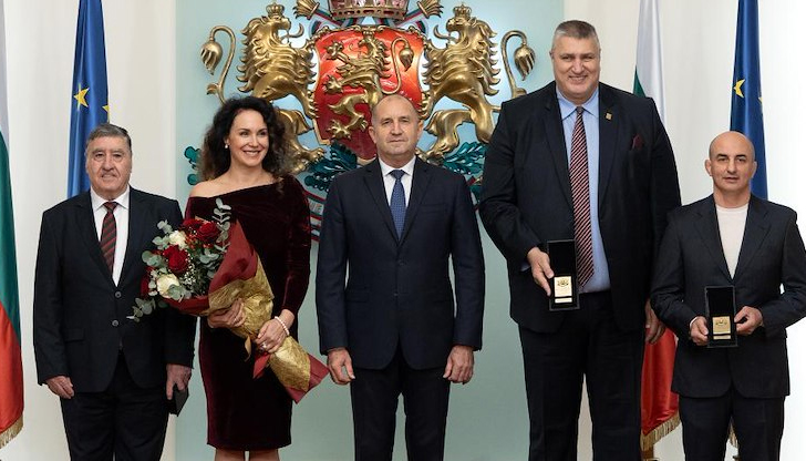 Мария Петрова, Любомир Ганев, Серафим Бързаков и Стоян Димитров получиха