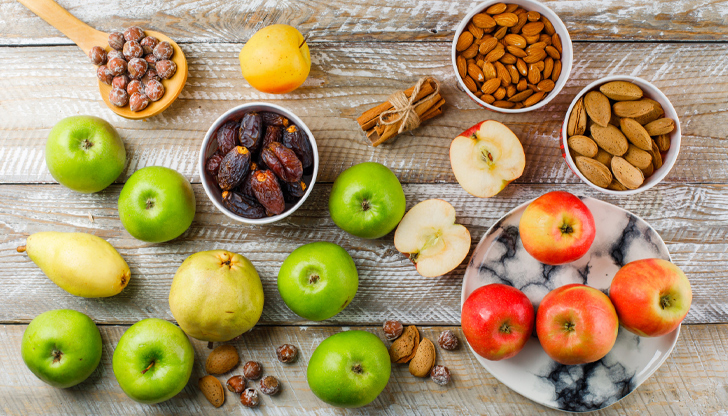 От ядки до ябълки – вижте какво да ядетеХраната е