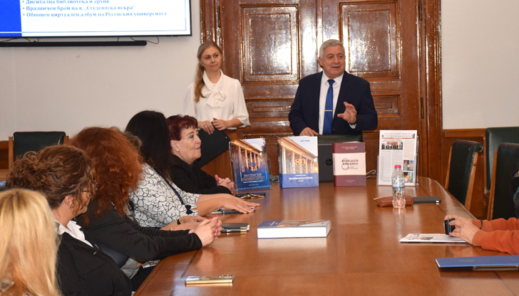 Русенският университет представи пет юбилейни изданияПет нови юбилейни издания бяха