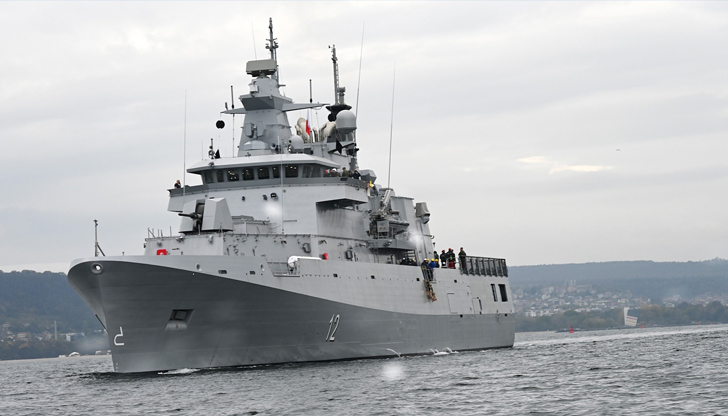 Първият от двата патрулни кораба ще бъде приет във ВМС