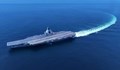 Най-новият китайски самолетоносач "Фуцзян" премина през Тайванския пролив