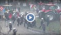 Сблъсъци между полицията и протестиращи фермери в Брюксел