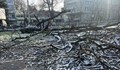 Огромно дърво рухна до Гимназията по строителство