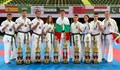 България триумфира с девет медала на световното по карате