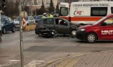 Кола и мотор се блъснаха на кръстовището пред УНСС