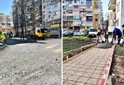 Община Русе продължава обновяването на междублокови пространства в четири района на Русе