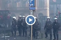 Сблъсъци между полицията и протестиращи фермери в Брюксел