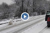 Сняг покри общините Кула и Макреш