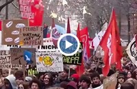 Хиляди ученици в Германия излязоха на протест срещу военната служба