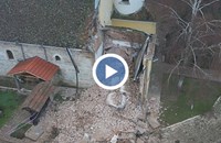 Срутена кула затвори храма в Брегово на Коледа