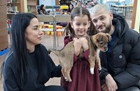 Мъничкият Максимус намери нов дом дни преди Коледа