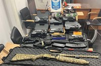 Иззеха арсенал от контрабандни оръжия на Капитан Андреево