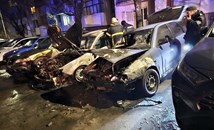 Горяха коли в квартал "Дружба"